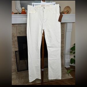 7 For All Mankind Cream Women Jeans